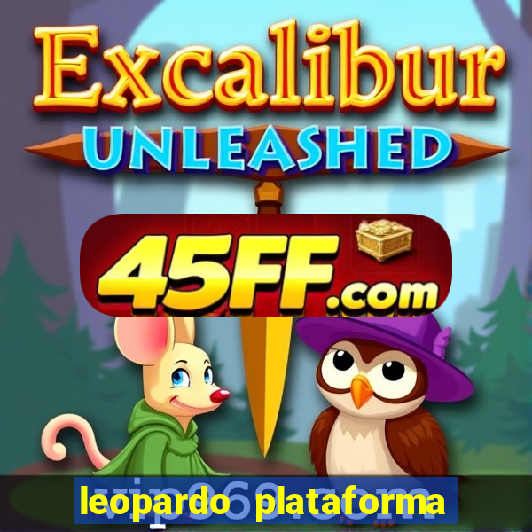 leopardo plataforma de jogos